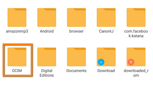 retrouver video supprimer android