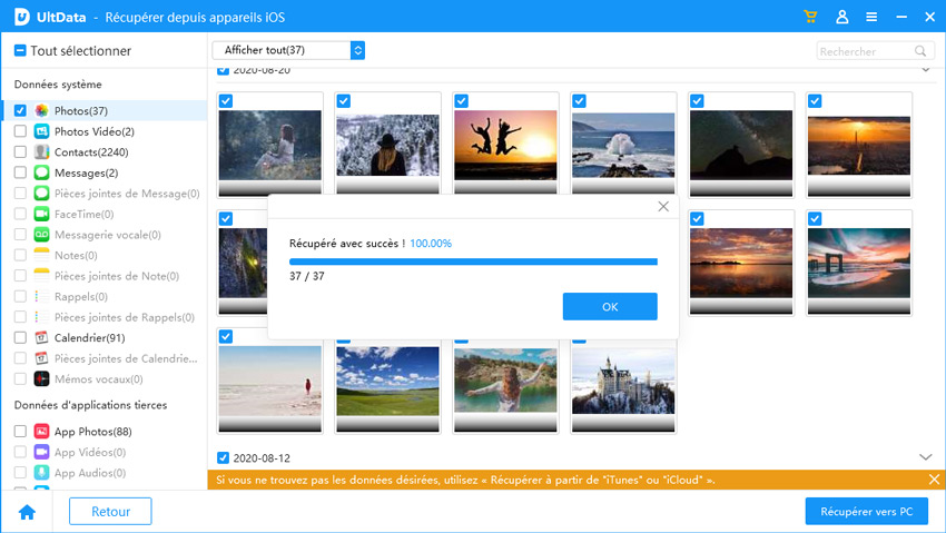 comment utiliser ultdata